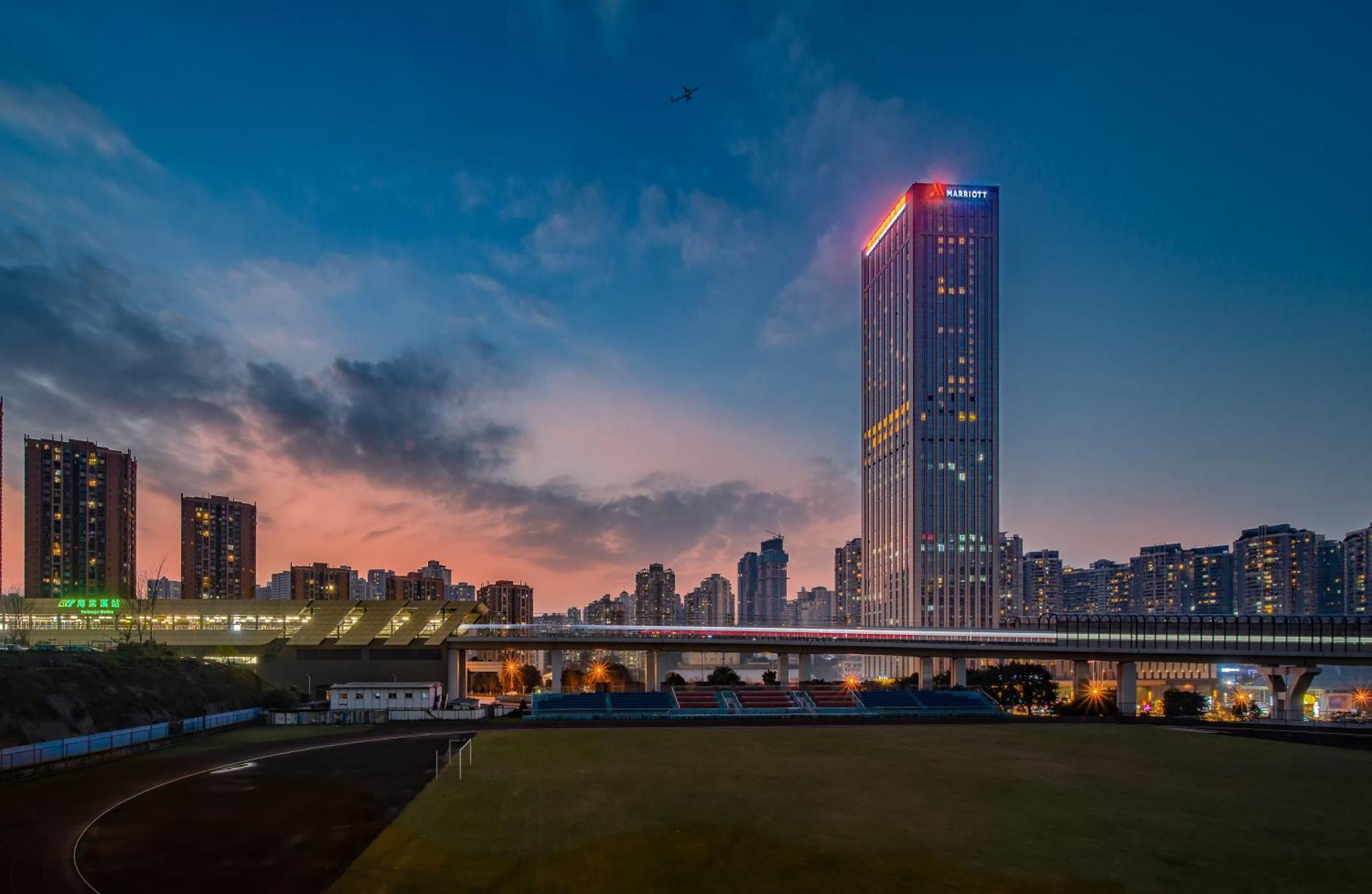 Chongqing Marriott Hotel Buitenkant foto