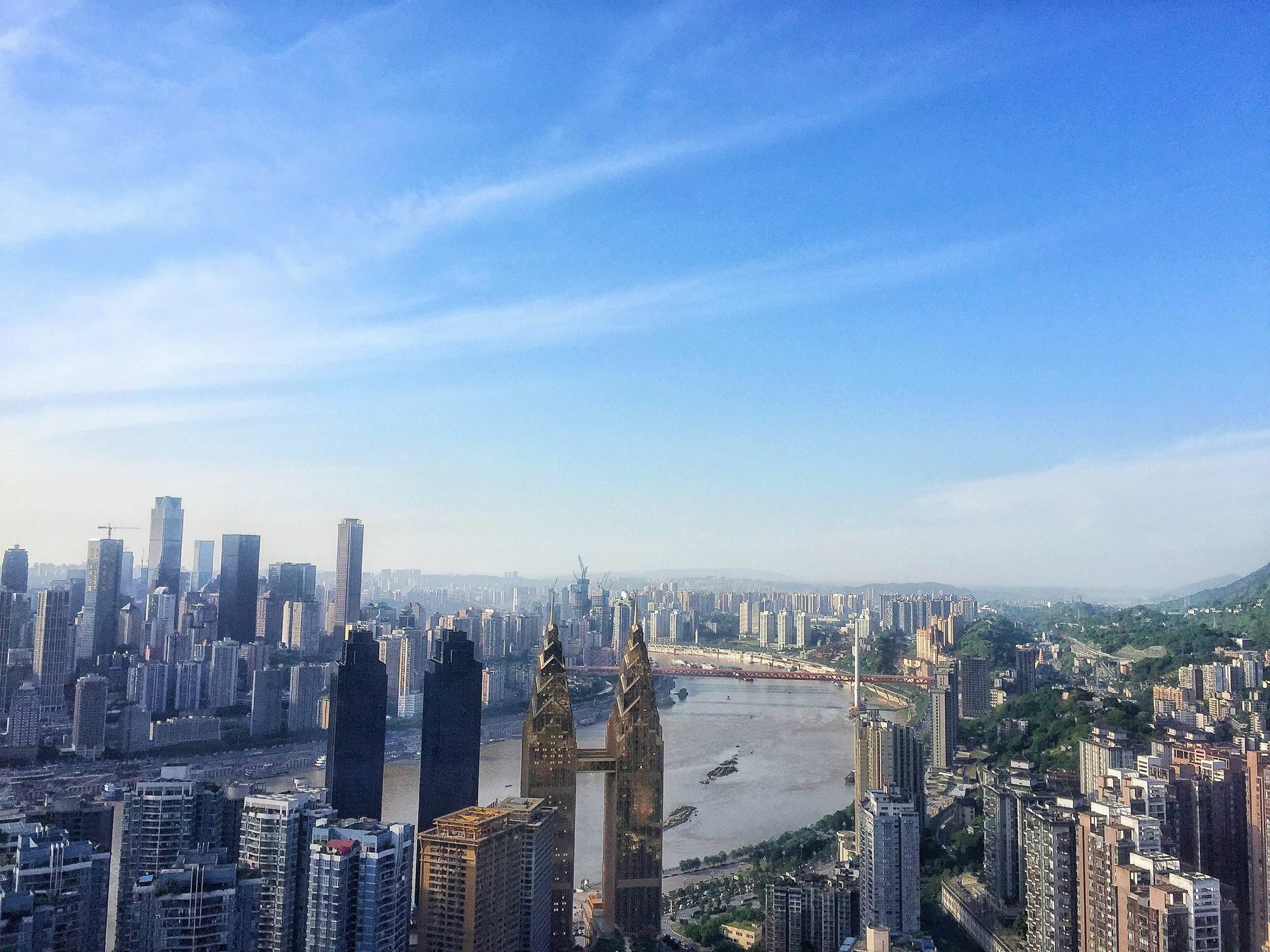 Chongqing Marriott Hotel Buitenkant foto